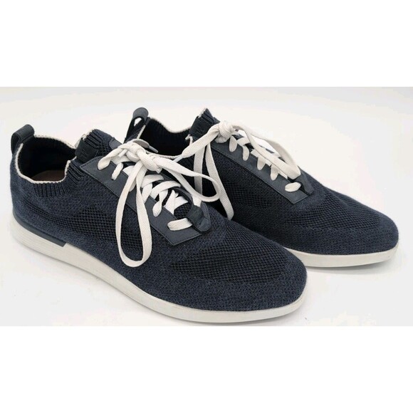 Wolf & Shepherd SwiftKnit Derby Shoes Men\'s Sz 12 Navy Running Walking Outdoors main image 10